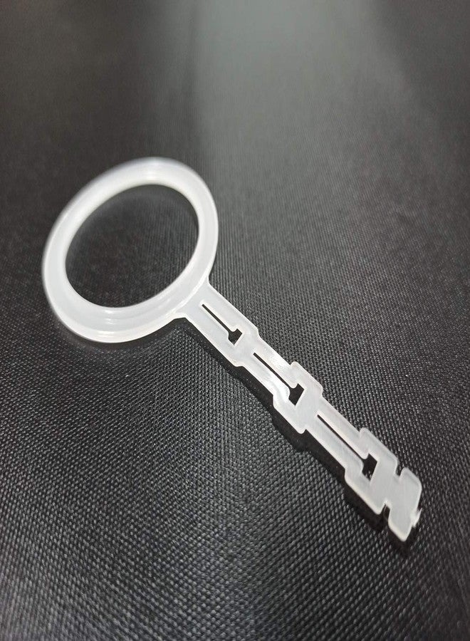 FAPBADRI Curtain Eyelet Back Locks with Interlocking Tails, Standard Size, Flexible, Long Lasting - 50 Pieces - Image 4
